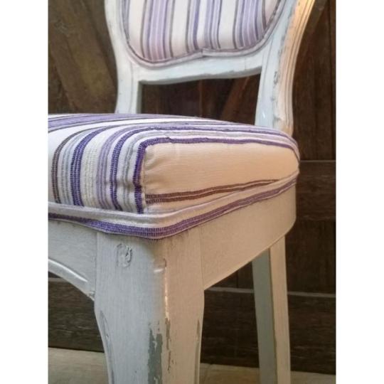 interierovy dizajn vintage elegantny retro stolicka klasicky jedalenska stolicka okruhly opierka tapacirovany nabytok vyroba biely osumely country patina.jpg